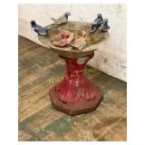 Two-Piece Bird Bath with Concrete Base Two-Piece Bird Bath with Concrete Base