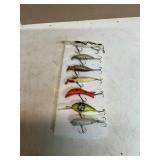8 Fishing Lures with Hooks 8 Fishing Lures with Hooks