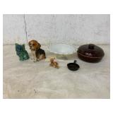 Ceramics, Cast Iron, and Milk Glass Ceramics, Cast Iron, and Milk Glass