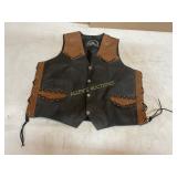 Himalaya Leather Motorcycle Vest Himalaya Leather Motorcycle Vest