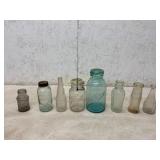 8 Glass Bottles, Jars, and Containers 8 Glass Bottles, Jars, and Containers