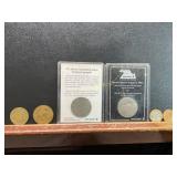 Panther Rounds and Ericsson Commemorative Tokens Panther Rounds and Ericsson Commemorative Tokens