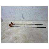Wooden Driver and 3-Wood Wooden Driver and 3-Wood
