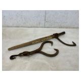 Iron Hook Tools and Metal Tongs Iron Hook Tools and Metal Tongs