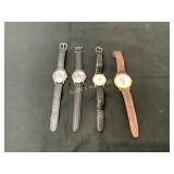 Four Wristwatches Four Wristwatches