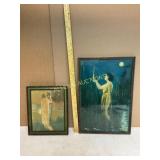 Pair of Framed Art Prints Pair of Framed Art Prints