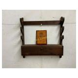 Gun Rack� with Drawer and Pyrography Plaque Gun Rack� with Drawer and Pyrography Plaque