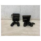 2 Pairs of Vintage Binoculars with Cases 2 Pairs of Vintage Binoculars with Cases