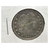 1901 S Barber Silver Quarter 1901 S Barber Silver Quarter