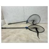 Two Landing Nets with Frames Two Landing Nets with Frames