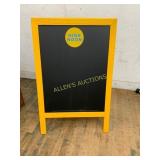 High Noon Framed Chalkboard Easel High Noon Framed Chalkboard Easel