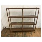 Mid-Century Modern Metal Shelving Mid-Century Modern Metal Shelving