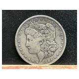 1884 Morgan Silver Dollar 90% Silver United States