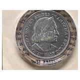 1892-1893 Columbian Exposition Silver Half Dollar