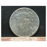 1922 Peace Silver Dollar, 90% Silver