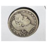 1915-D Barber Silver Quarter