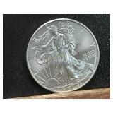 2008 Uncirculated Silver Eagle Dollar