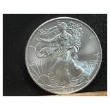 2008 Uncirculated Silver Eagle Dollar