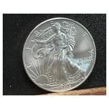 2008 Uncirculated Silver Eagle Dollar