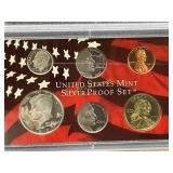 2005 United States Mint Silver Proof Set