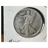 1918 Silver Walking Liberty Half Dollar