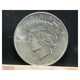 1922 Peace Silver Dollar, 90% Silver