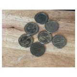 7 2007 United States Presidential Dollars