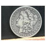 1899-O Morgan Silver Dollar