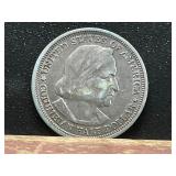 1893 United States Columbian Half Dollar, 90% Silv