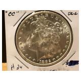 1882 Carson City Morgan Silver Dollar