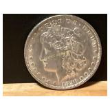 1896-O Morgan Silver Dollar