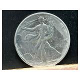 1934 Walking Liberty, Half Dollar