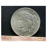 1922 Peace Silver Dollar, 90% Silver