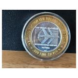 Las Vegas McCarran Airport $10 Silver Gaming Token
