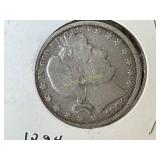 1894 Silver Barber Half Dollar