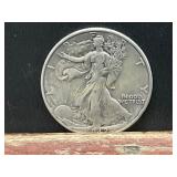 1942 Walking Liberty Silver Half Dollar