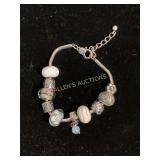 Pandora Style Charm Bracelet