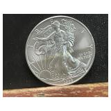 2008 Uncirculated Silver Eagle Dollar