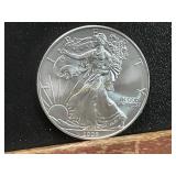 2008 Uncirculated American Silver Eagle Dollar