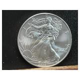 2008 Uncirculated Silver Eagle Dollar