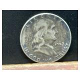 1952 Franklin Silver Half Dollar