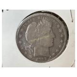 1898-S Silver Barber Half Dollar