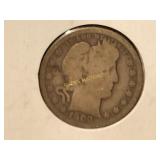 1903 Barber Silver Quarter
