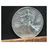 2008 Uncirculated Silver Eagle Dollar