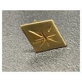 14 KT Yellow Gold Tie Tack
