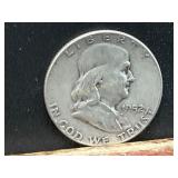 1952 Franklin Silver Half Dollar