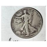 1938-D Walking Liberty Silver Half Dollar
