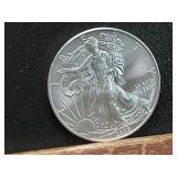 2008 Uncirculated Silver Eagle Dollar