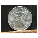 2008 Uncirculated Silver Eagle Dollar