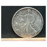 2002 Silver Eagle Dollar